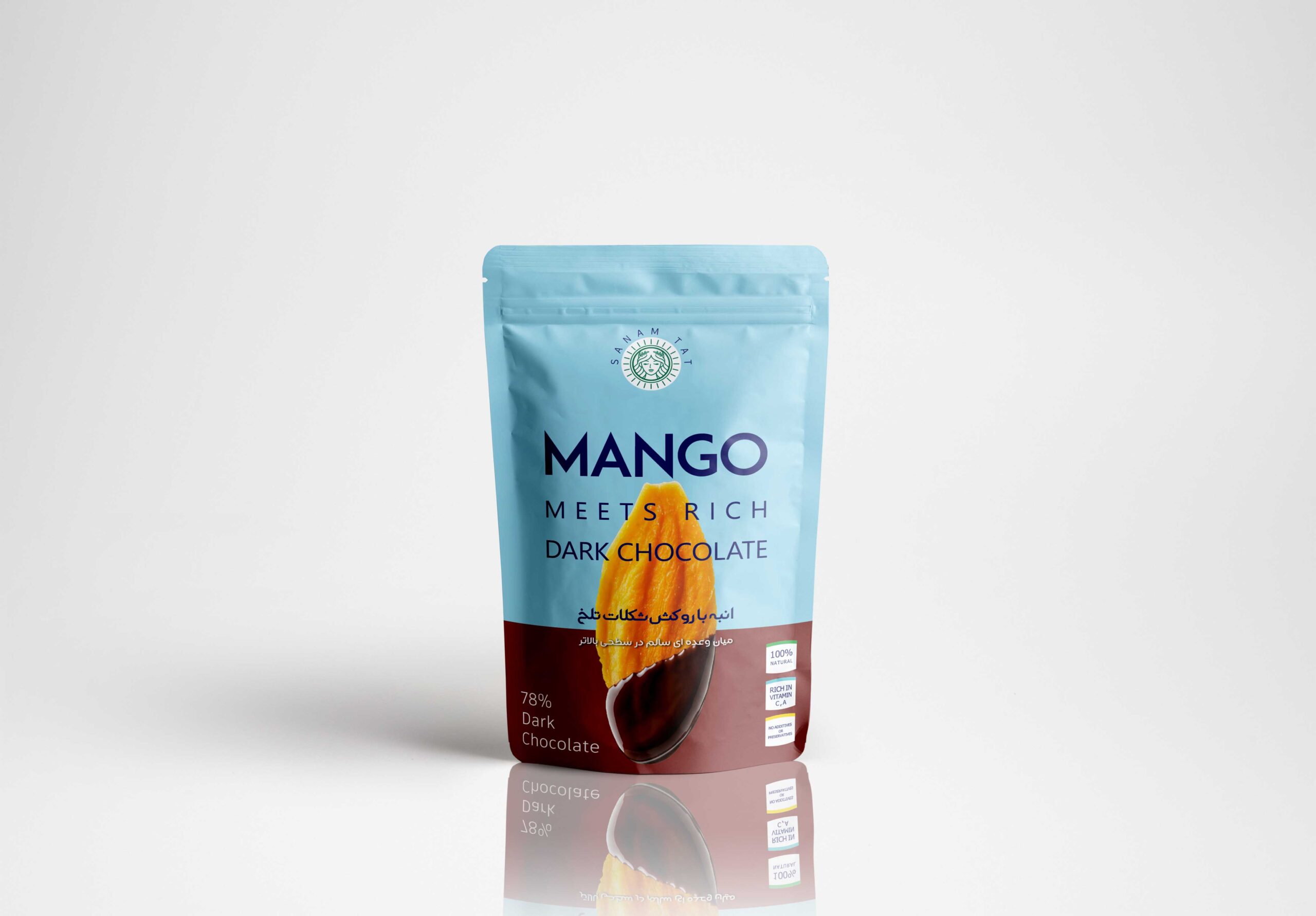 6 mango chocolate انبه شکلاتی - تصویر 1